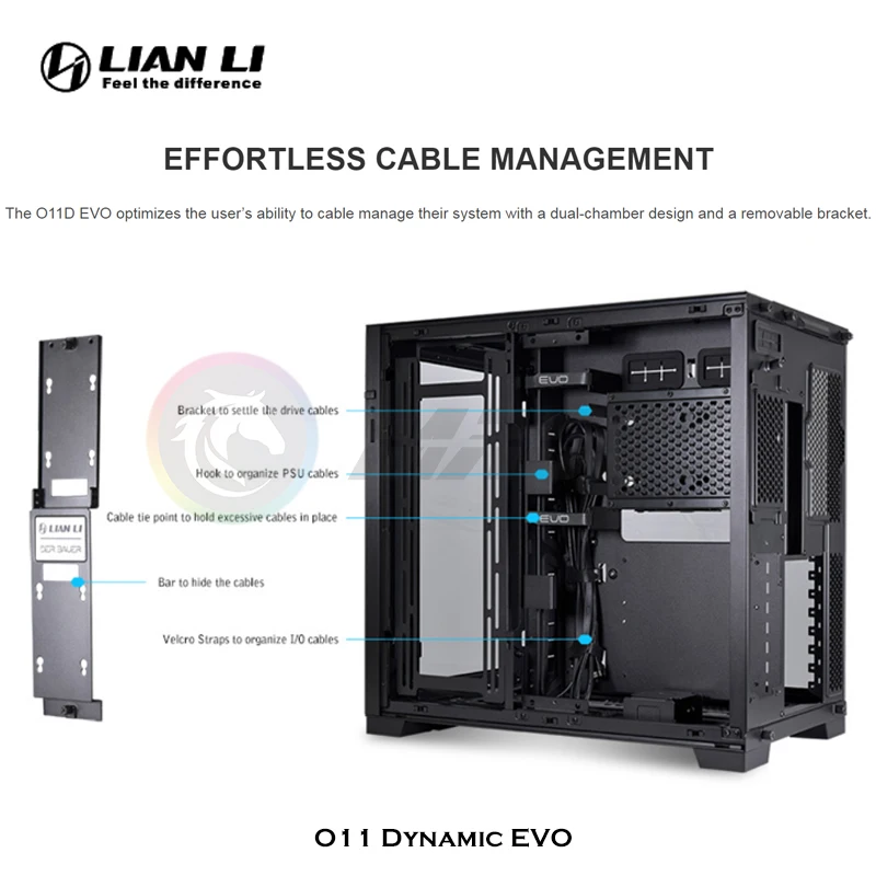 Lian Li 011 Dynamic EVO XL Full Tower Gaming Case O11DEXL-W B&H