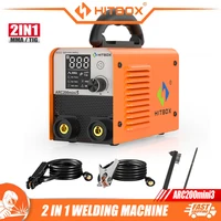 HITBOX 2 in 1 MMA LIFT TIG Welding Machine MINI IGBT Inverter LED Digital Display Protable Home Welder 220V 10-200A ARC200mini3 1