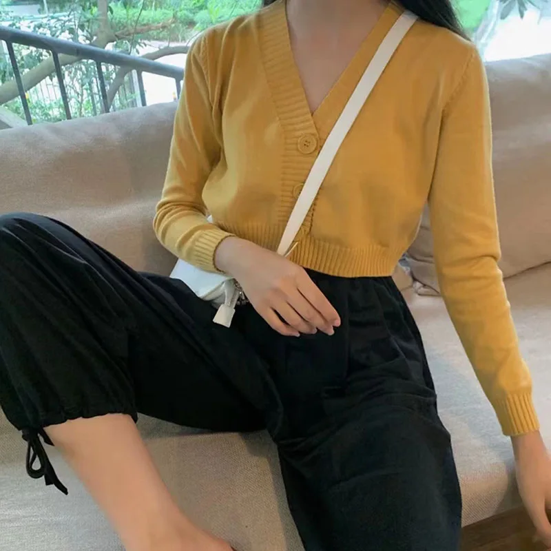 여성용 솔리드 가디건, 라글란 소매, 우아한 일본 하라주쿠 스웨터, 오피스 레이디 니트, 가을 겨울 신상 상의, 패션