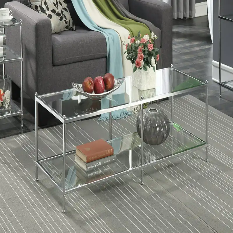

Table, Chrome/Glass