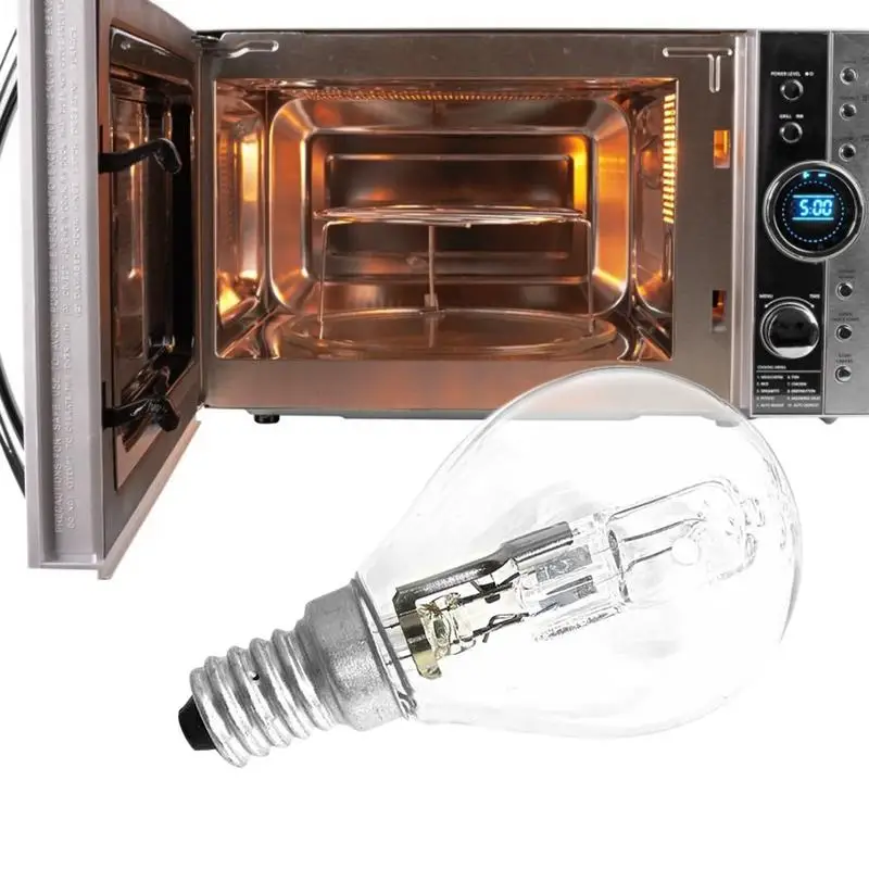 Oven Halogen Bulb 42W E14 220V-240 High Temperature 300 Degree Oven Lamp LED Bulbs Inserted Beads Crystal Lamp Halogen Bulb