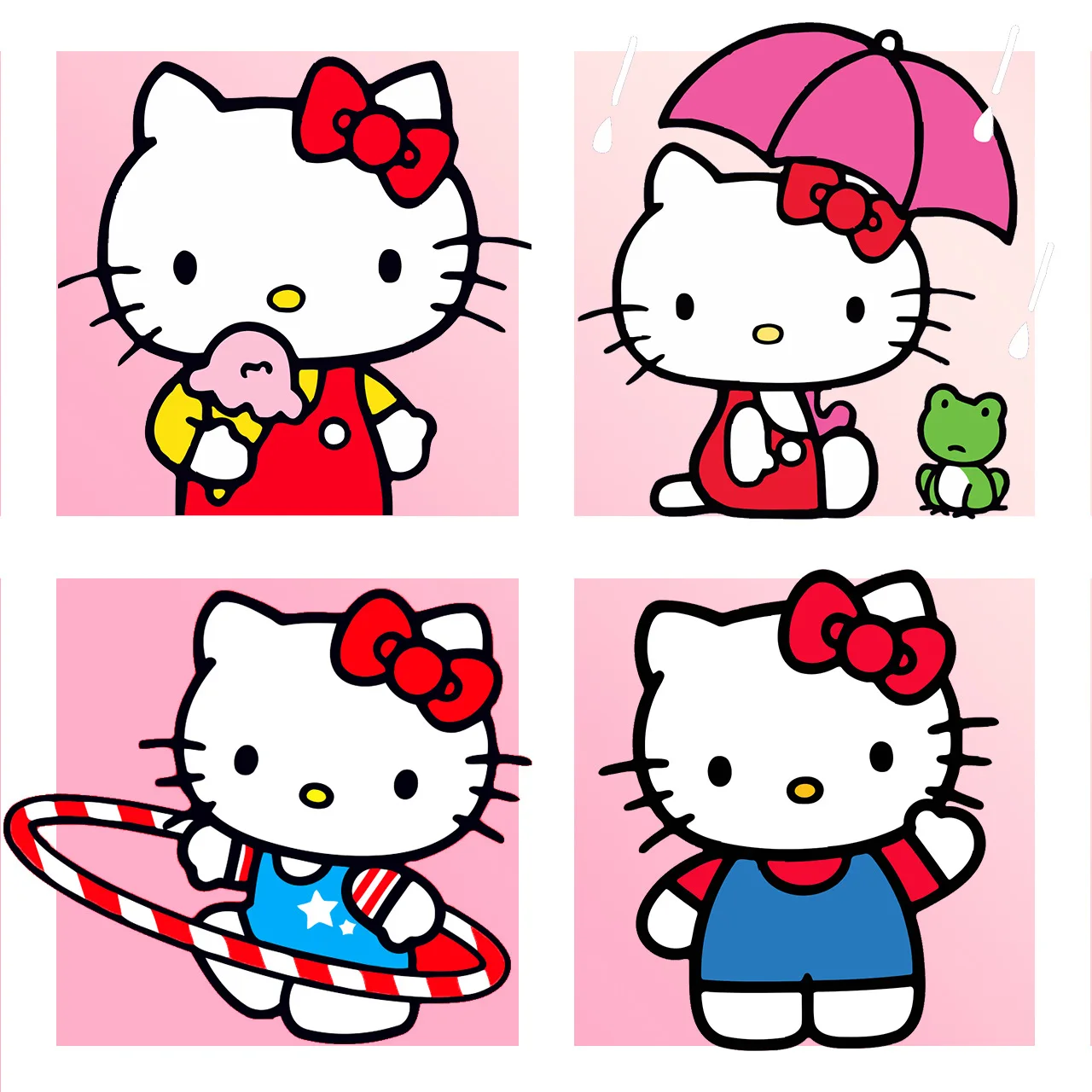 Hello Kitty Dog Character