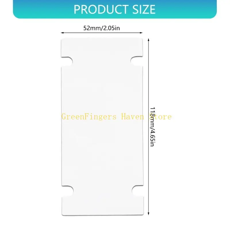 F68D 10pcs 초인종 링이있는 접착 장착 배터리 모델 3 4 강력한 양면 테이프 용지 백업
