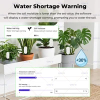New Zigbee 3.0 Soil Tester 5 in 1 Soil Moisture Sensor Temperature Humidity Fertility Illuminiance Meter for Home Garden Plants - Image 5