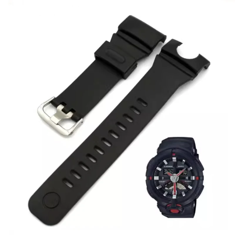 Per Casio G-Shock Ga-500 Ga-500-7A Ga-500-1A Ga-500-1A4 Accessori Per Orologi In Gomma Intelligenti Bracciale Cinturini Per Orologi Sportivi