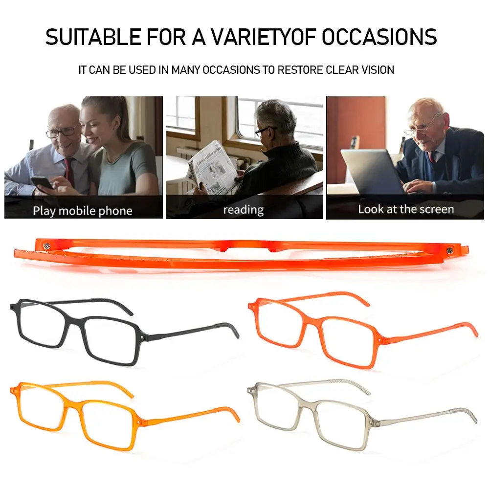 PC Ultra Thin Frame Anti Blue-ray Reading Glasses Unisex Fashion Presbyopia Eyeglasses Far Sight Eyewear Vision Care +1.0~+4.0