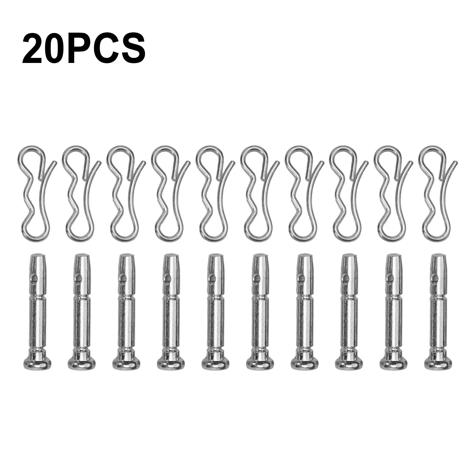 

10PCS Shear Pins&Cotter Pins Metal 738-04124A Replacement For MTD For Cub Cadet For Craftsman Snowblower Accessories