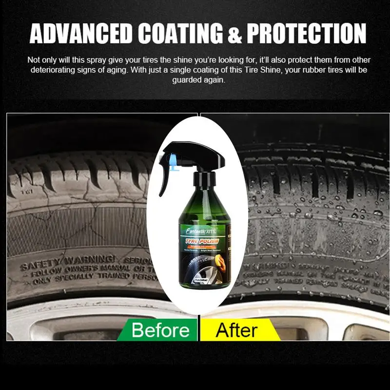 260ml Car Plastic Trim Restorer Tire Polish Spray Rubber Renovation Agent  Nano Coating Automotive Plastic Renovatio Dropshipping - AliExpress