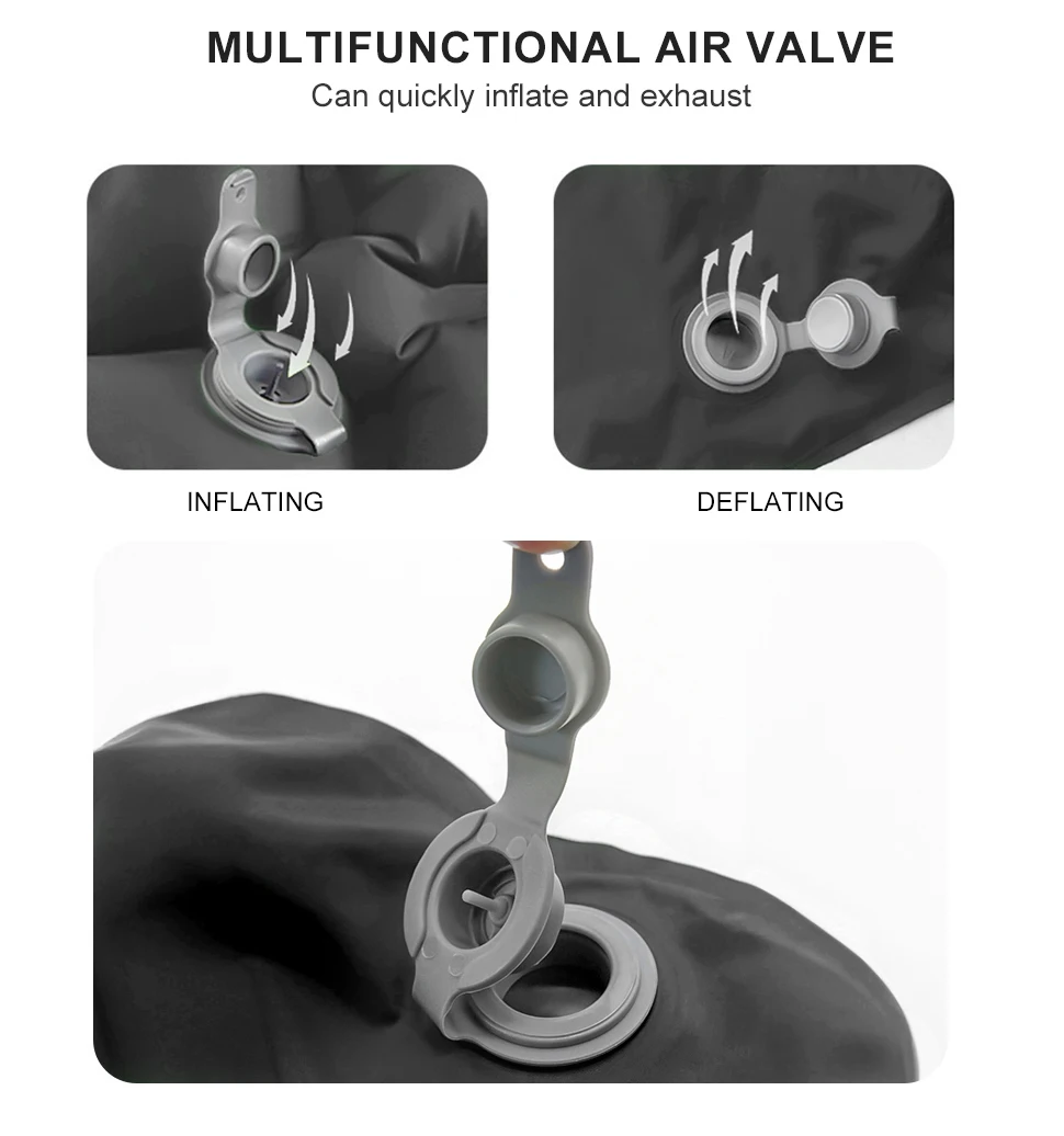 Description Picture 4 of itemWESTTUNE Inflatable Mattress for Sitting Outdoor Ultralight Seat Cushion Camping Sitting Pad Air Mat for Hiking Backpacking