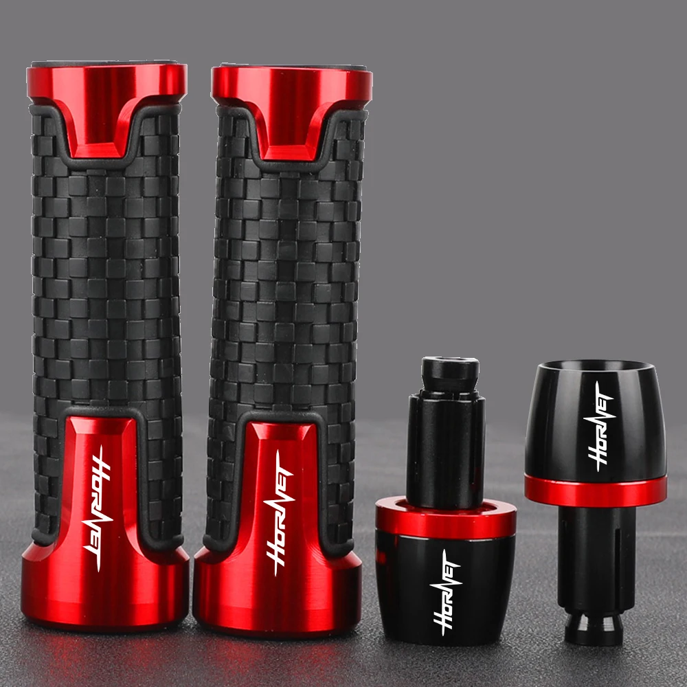 

Handlebar Grips For Honda CB400 500 600 599 CB900F Hornet 600 900 CB600F CB500F CB919 929 954 Handle grip Ends Plug Slider Caps