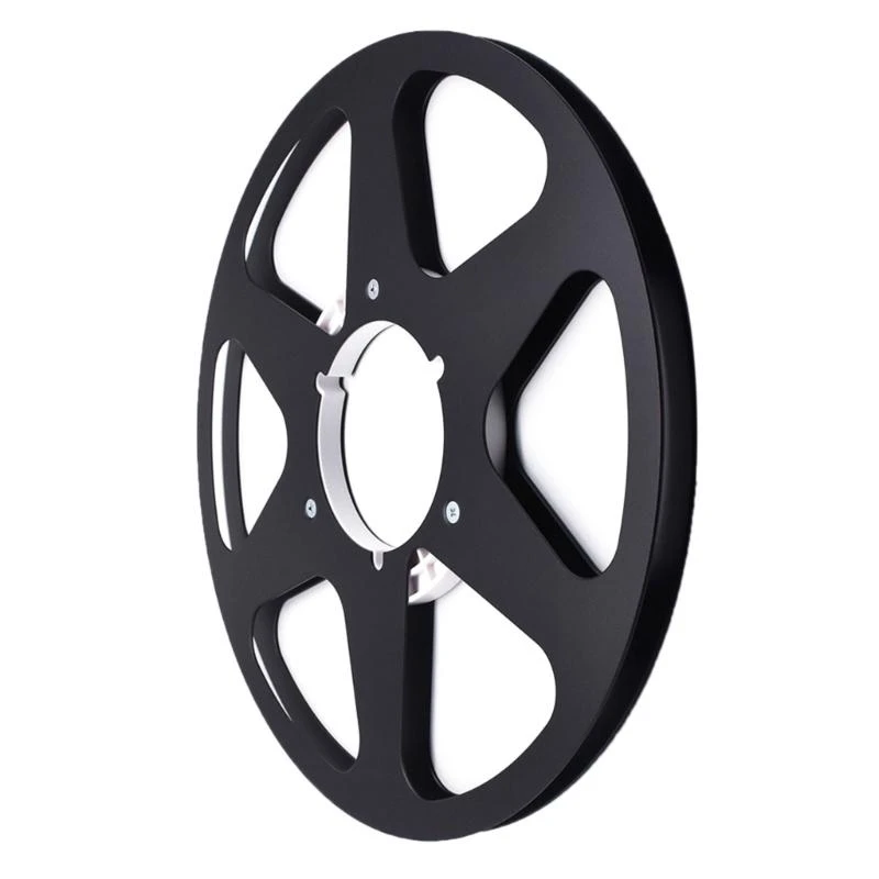 Nab Hub 청각 테이프 보관용 새 알루미늄 1/4 10.5인치 오픈 릴 디스크