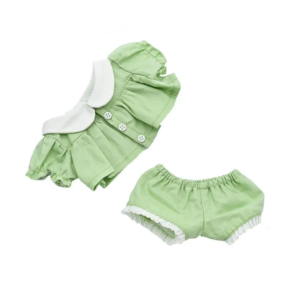 1 Set Lace 20cm Cotton Doll's Clothes Toy Accessories Multi Color Doll Summer Pajama Set Mini Outfit No Attribute Doll Clothes
