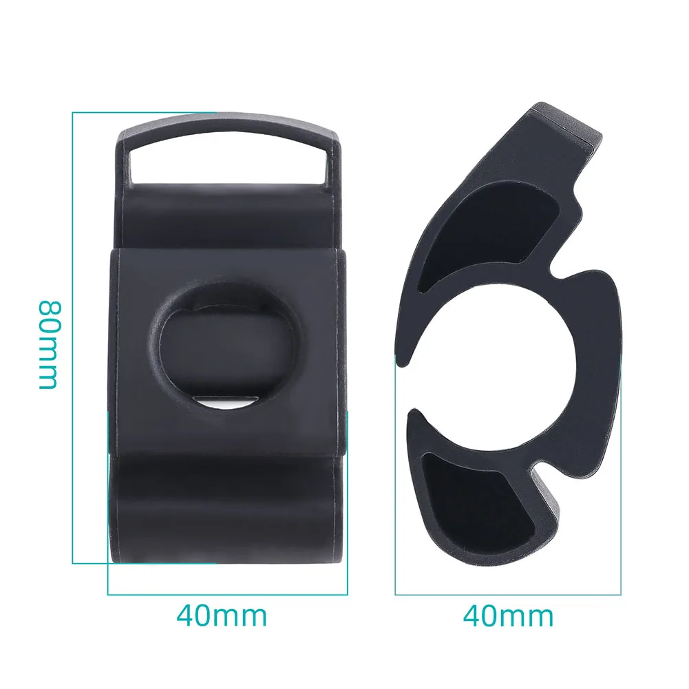 Bicycle Smartwatch Holder 80*40mm Silicone Heart Rate Monitor Bracket For Garmin Watch Stand For Polar Bike Mount Accessories
