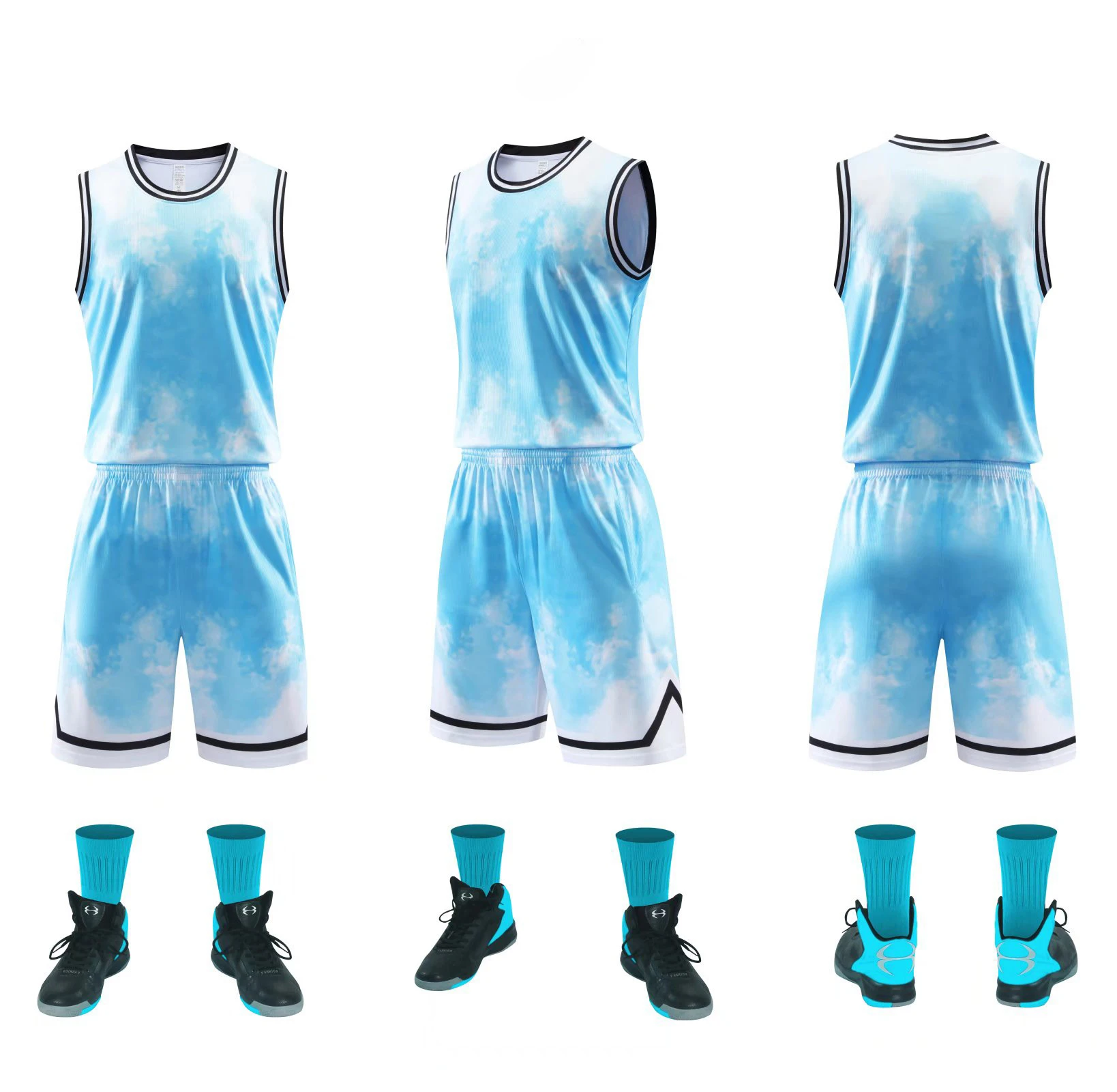 Basketball jersey custom Basketball training suit Adult and Kids clothes Sports vest Men Boys Basketball jersey Sets Large size 5
