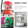 8pcs Musical Box Wind Key Music Box Mechanism 20Mm Musical Box Rotating Knobs Clockwork Music Box T Shape Bar Replacement Winder 4