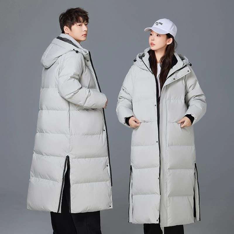 Down Jacket Outdoor Leisure Winter Medium and Long Section Cotton Men's Clothes Clothing Large Size main image 1