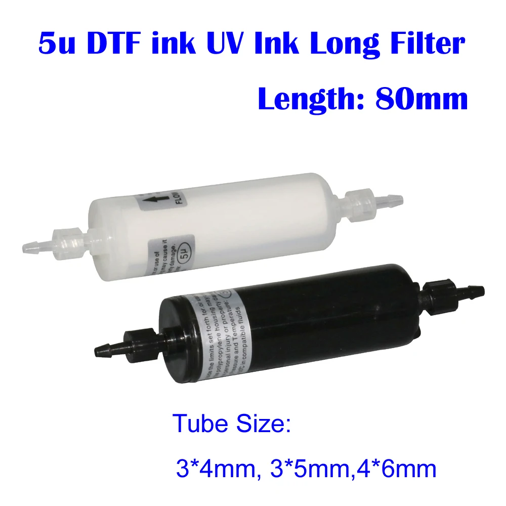 5 Microns 80cm Long Ink Filter for DTF Printer White Ink
