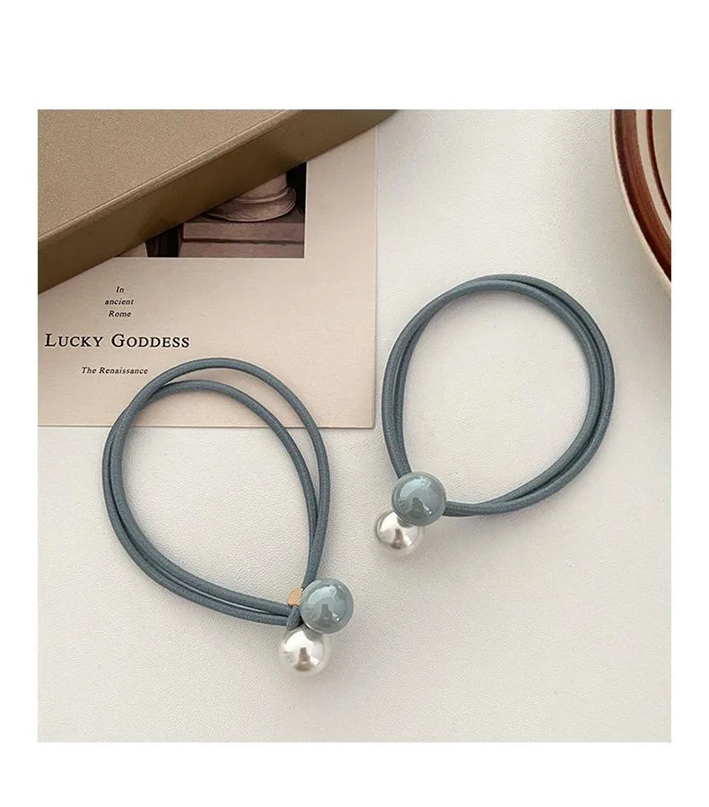 Fasce per capelli a tesa larga in rete di fiori di perle per le donne Accessori per capelli con ciondoli per capelli con temperamento leggero e lussuoso  200000297