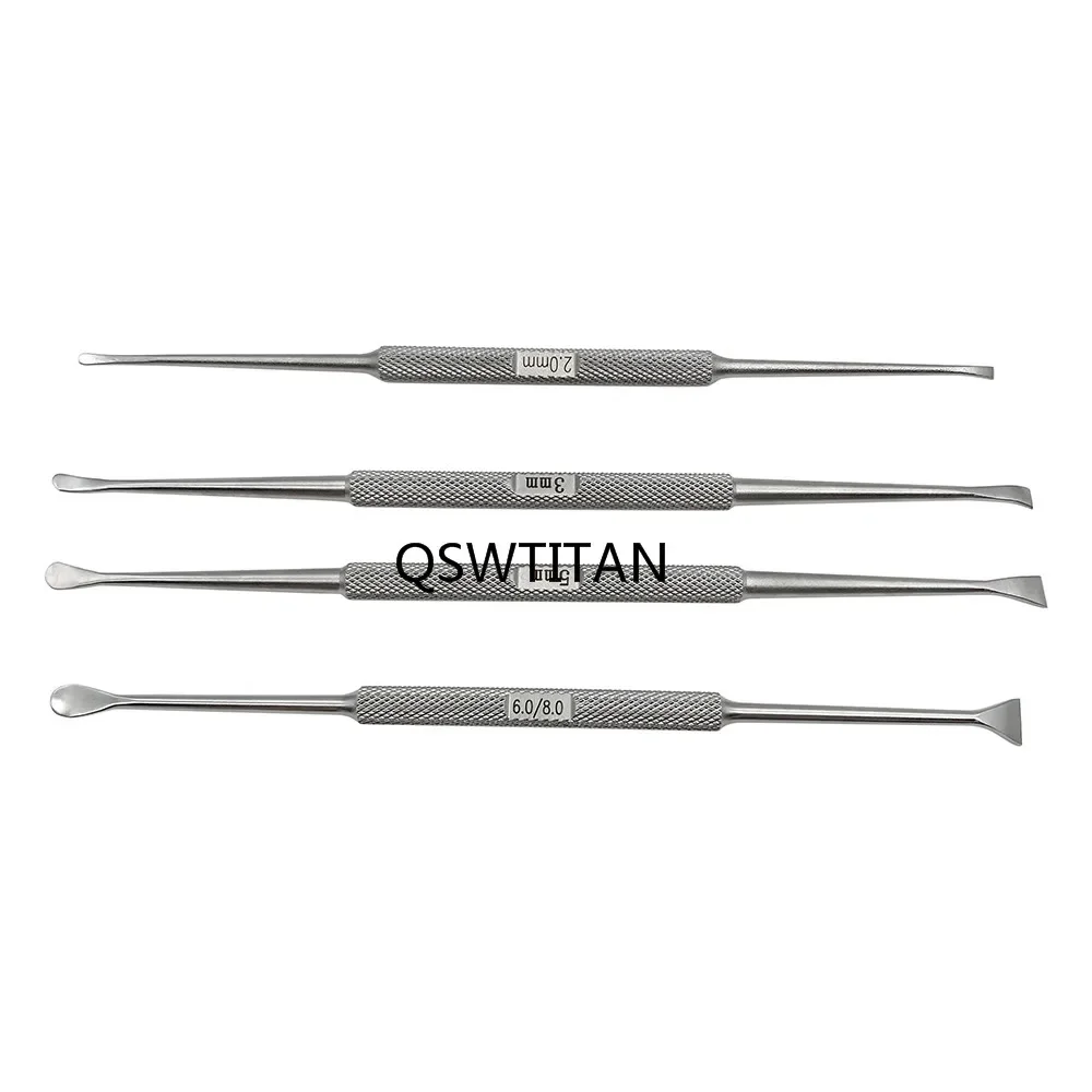 Orthopedic Instruments Veterinary Surgical Instruments Stainless steel Bone Elevators Double Orthopedic Veterinary Surgical Instrument Bone Peeling Knife