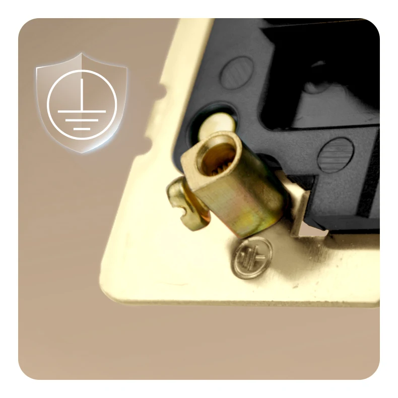 Avoir Wall Light Switch Push Button Y Type On Off 2Way Gray Power Socket S85ffbfcee18340c99a2b97acf3573ff84