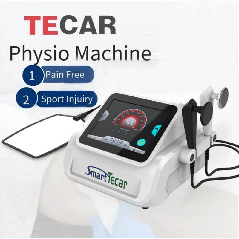 Protable Tecar Therapy Machine 448K Ret Cet Sports Riabilitatore Body Shaping Pain Relief Smart Tecar Fisioterapia Equipment
