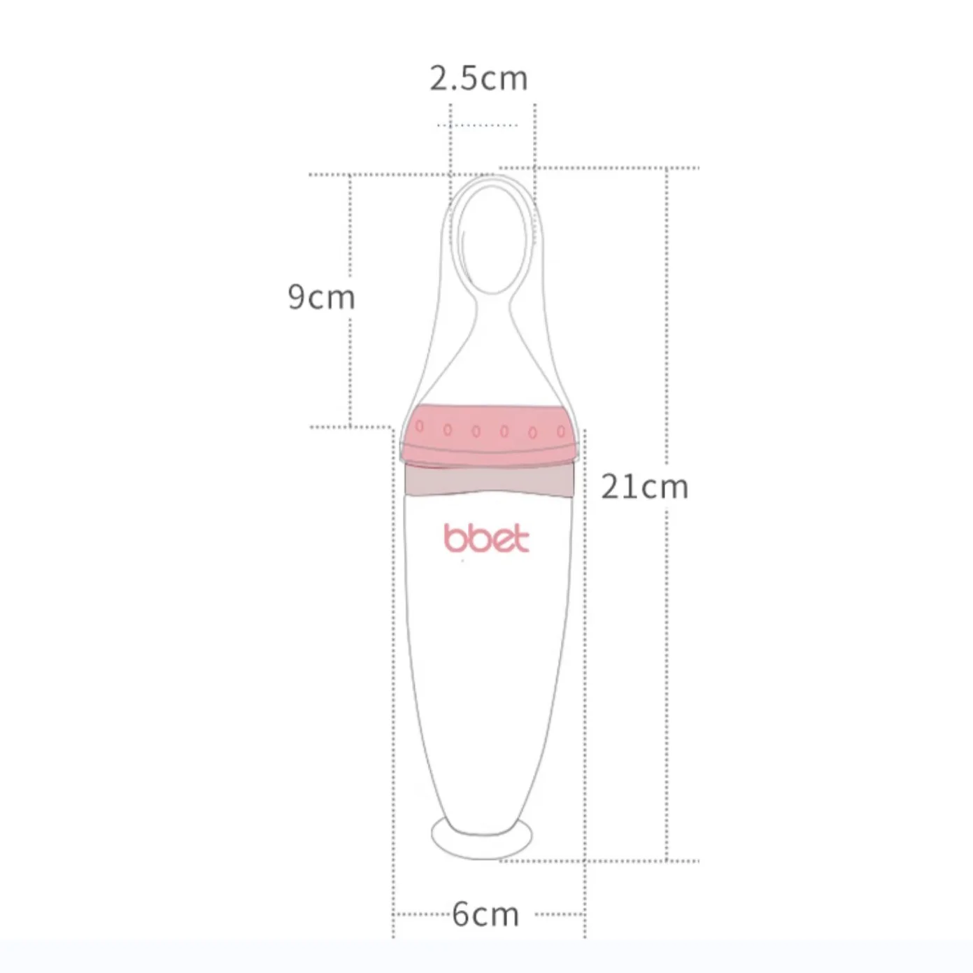 BBET-Silicone Squeezing Bottle Newborn Baby Training Rice Spoon Infant Cereal Food Supplement Feeder Dishwasher Safe feeding bottle baby feeding utensils