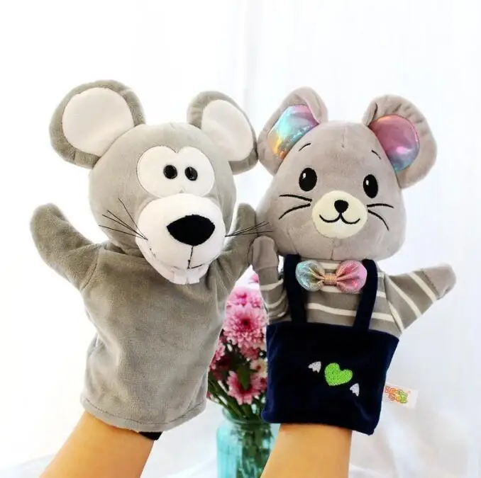 mousepuppetcatcatchmicehandpuppettoyanimalglovecanopenmouth