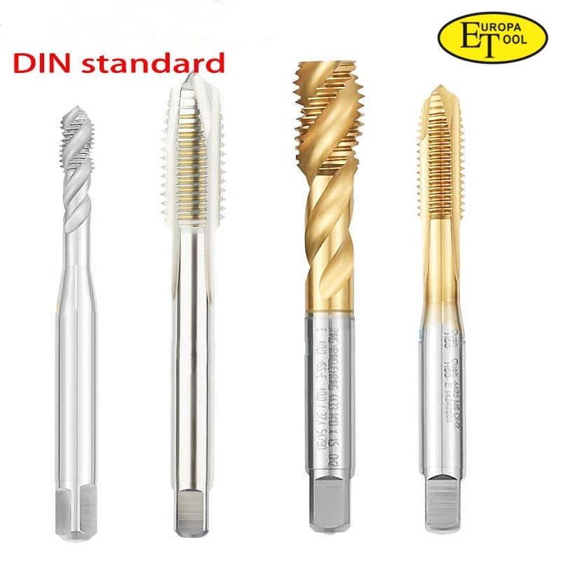 

ET HSS-EV DIN Standard Spiral Fluted Tap Pointed M2 M2.5 M3 M4 M5 M6 M8 M10 M12 M14 M16 M18 M20 M22 M24M27M30 Screw Thread Taps