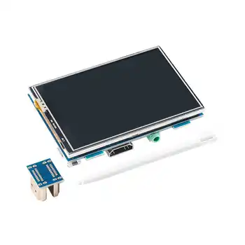 Touch screen per monitor LCD HDMI da 3,5 pollici Raspberry Pi Compatibile con Raspberry Pi