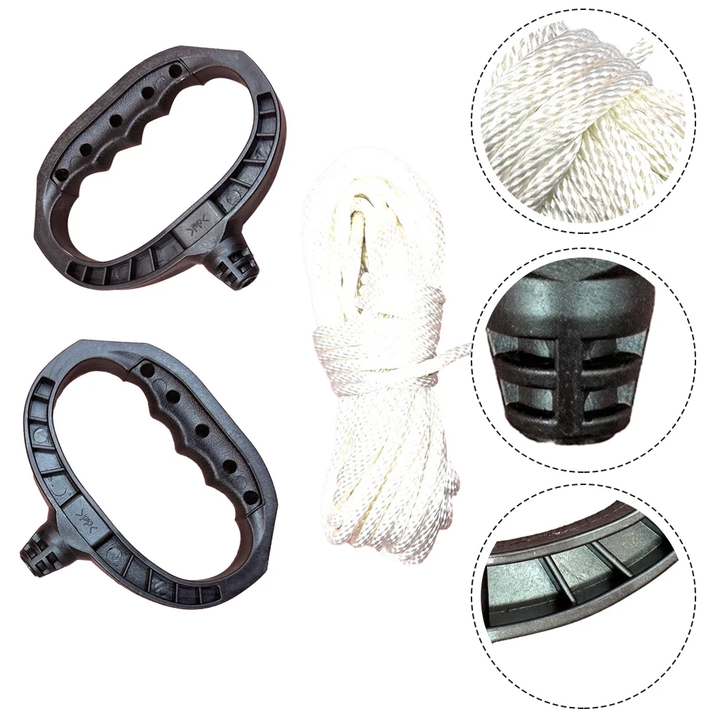 Easy Installation Starter Rope Pull Cord 2 Handle For Ariens 30 Feet For Tecumseh Snowblower For Tecumseh Snowblower 3