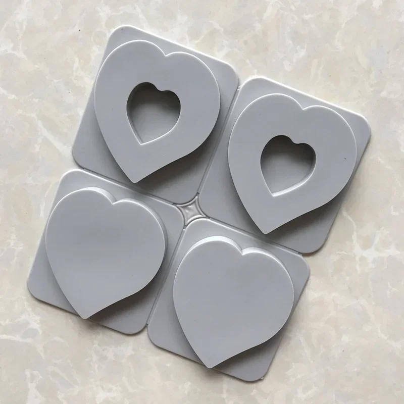DIY Silicone Mold Aromatherapy Plaster Handmade Soap DIY Cake Decorating 4 Even 2 Groups of Love Can Be Divided silicone mold,soap molds