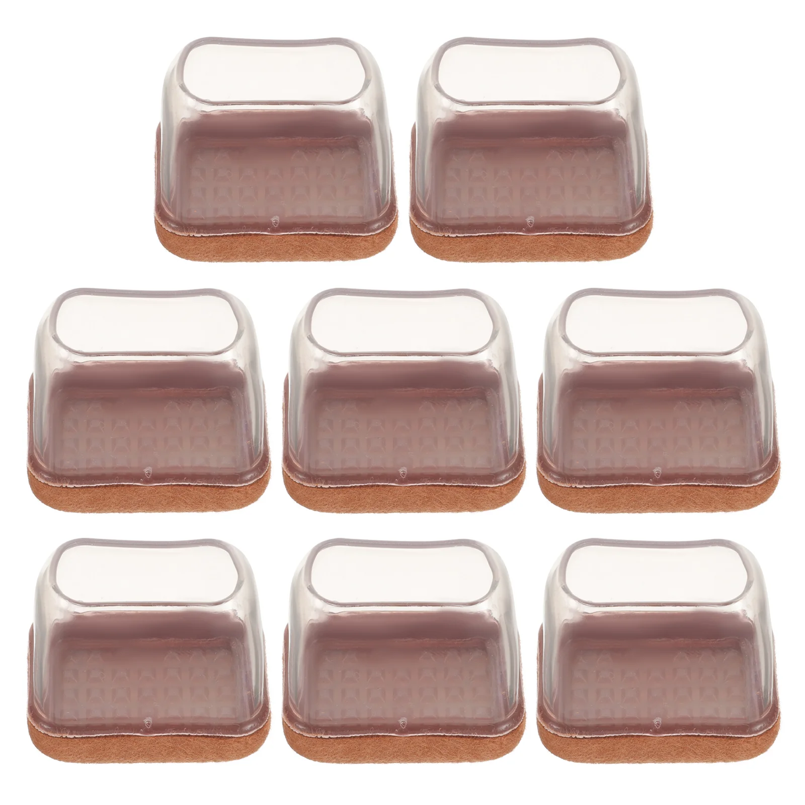 

8pcs Furniture Caster Cups Floor Desk Caster Cups Chair Pads Furniture Protectors