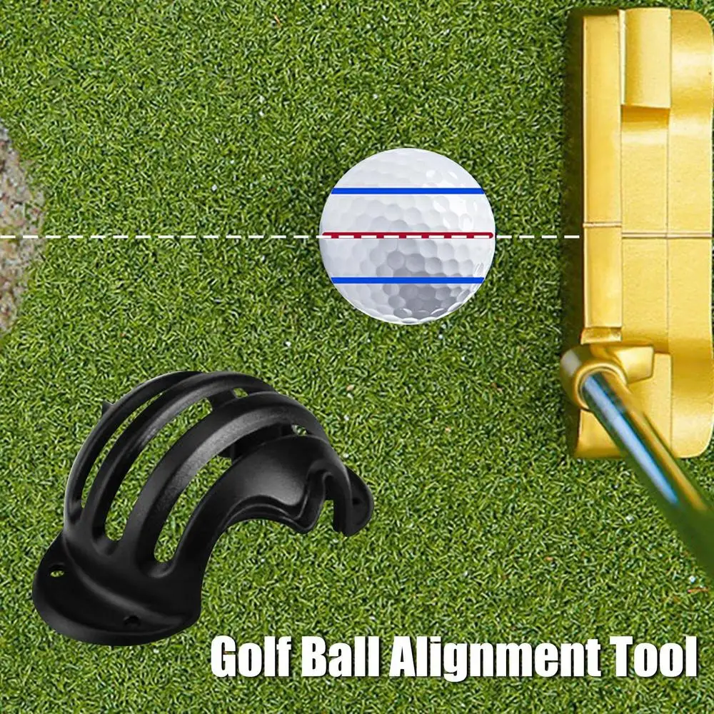 Description Picture 4 of itemGolf Ball Marker Stencil With 2 Waterproof Pen Golf Ball And Lines Marker Golf Alignment Tool Straight Lines Supplies Accessory