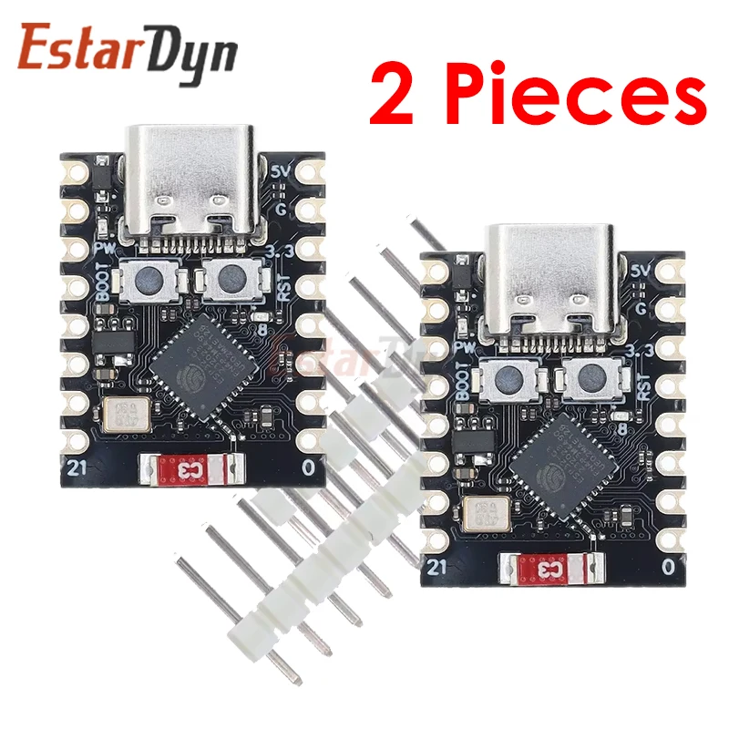 ตัวเลือกสินค้า บอร์ดพัฒนา ESP32-C3 Mini ครบเครื่อง WiFi+Bluetooth