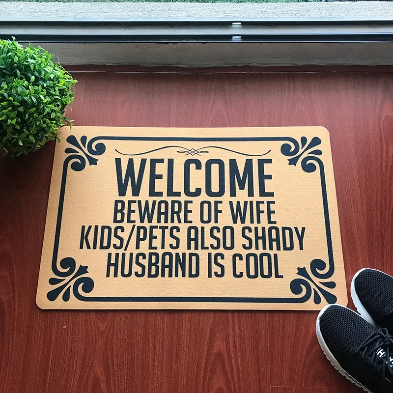 https://ae01.alicdn.com/kf/S8600a32f891a4ffb8cc94cddd186e1d3R/Rubber-Doormat-Entrance-Floor-Mat-Funny-Doormat-Welcome-Beware-of-Wife-Kids-Pets-Aslo-Shady-Husband.jpg