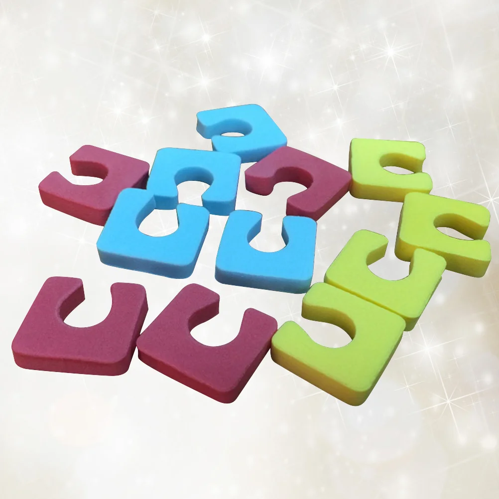 144 Pcs Pedicure Foot Separator Silicone for Fingers Separators Nail Toe Spreader Toes Fake Manicure