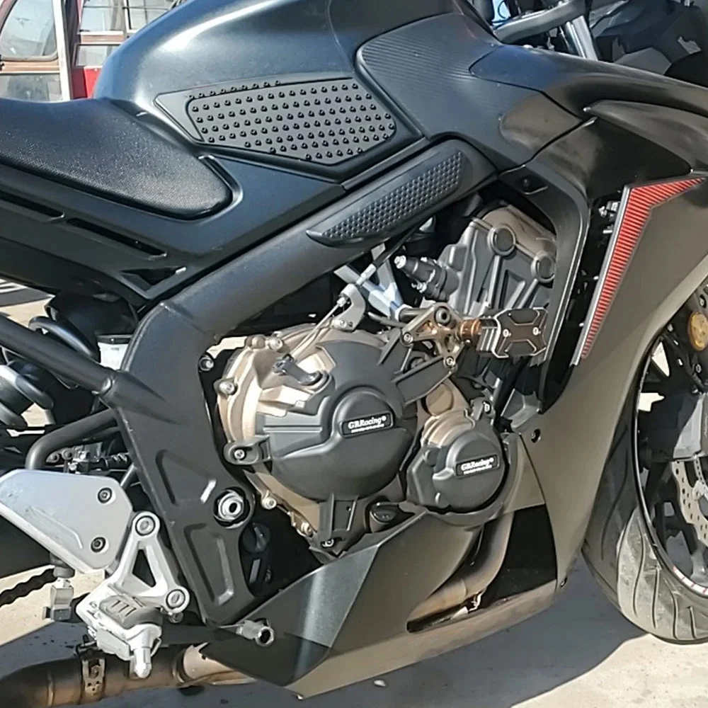 Motorcycles Engine Cover Protection Case For HONDA CBR650F CB650F CBR650R CB650R GBRacing Engine Covers