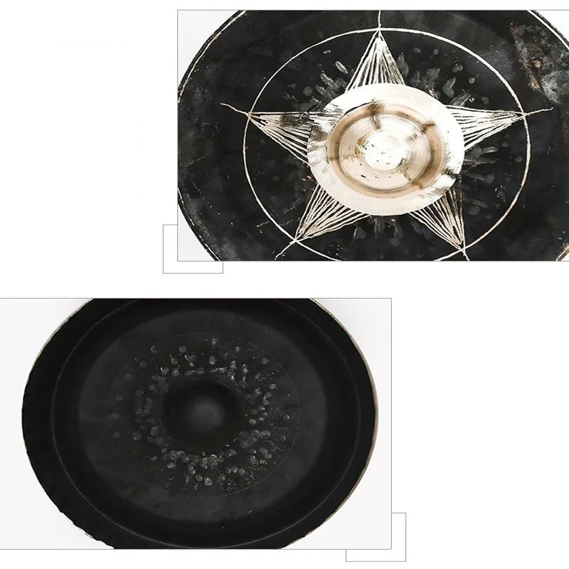 Percussion Instruments Bronze Gong Chinese Traditional Musical Instruments Meditation Accessories Professional Drum Cymbal