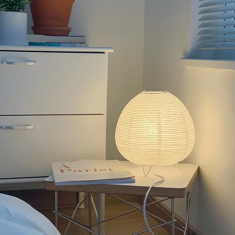 Nordische LED Tisch lampe Innen beleuchtung Wabi Sabi Stil Tisch leuchte Nachttisch Schlafzimmer Wohnzimmer Studie Home Decoration Schreibtisch lampen – Detail 8