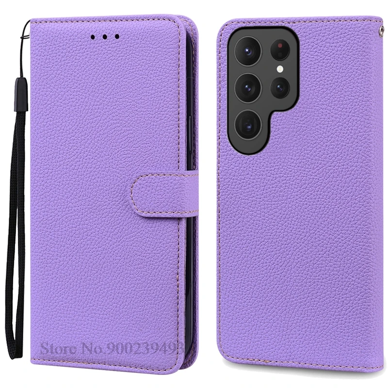 Leather Wallet Flip Case | Luxurious Book Cover Coque s