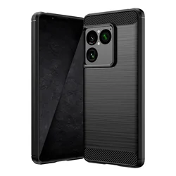 Durable Non - Slip Flexible TPU Protective Phone Case for Sony Xperia 1 VIII (Black)