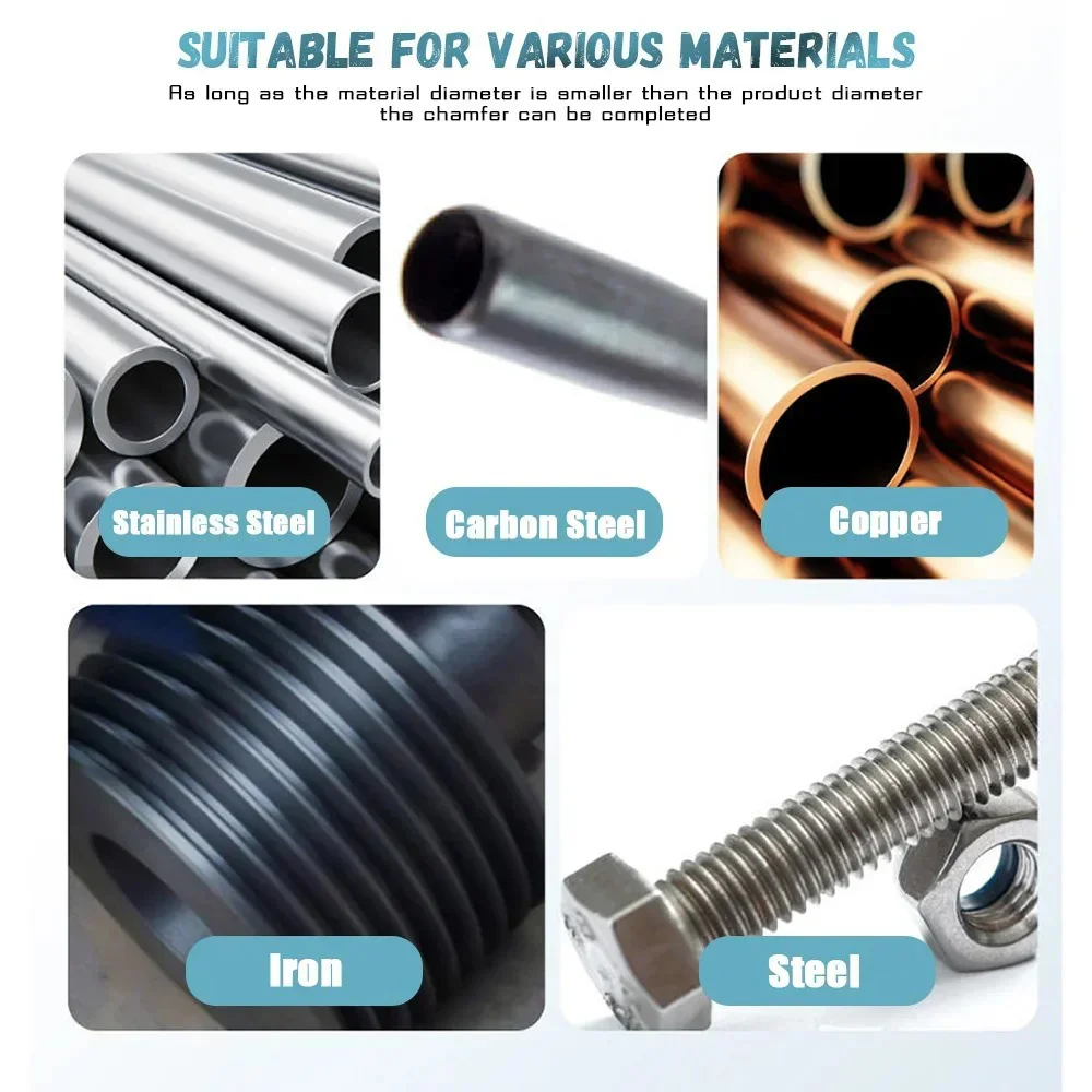 Hexagonal Triangular Handle Chamfering Tool Detail 8
