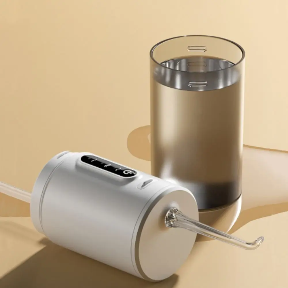 전기 USB 충전 구강 세정기 휴대용 3단계 펄스 워터 플로서 딥 클린 치아 세정기 여행용