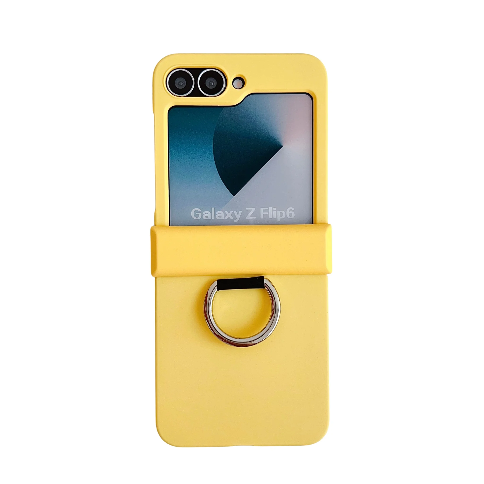 Colorful Matte Shockproof Case with Grip Ring and Finger Buckle