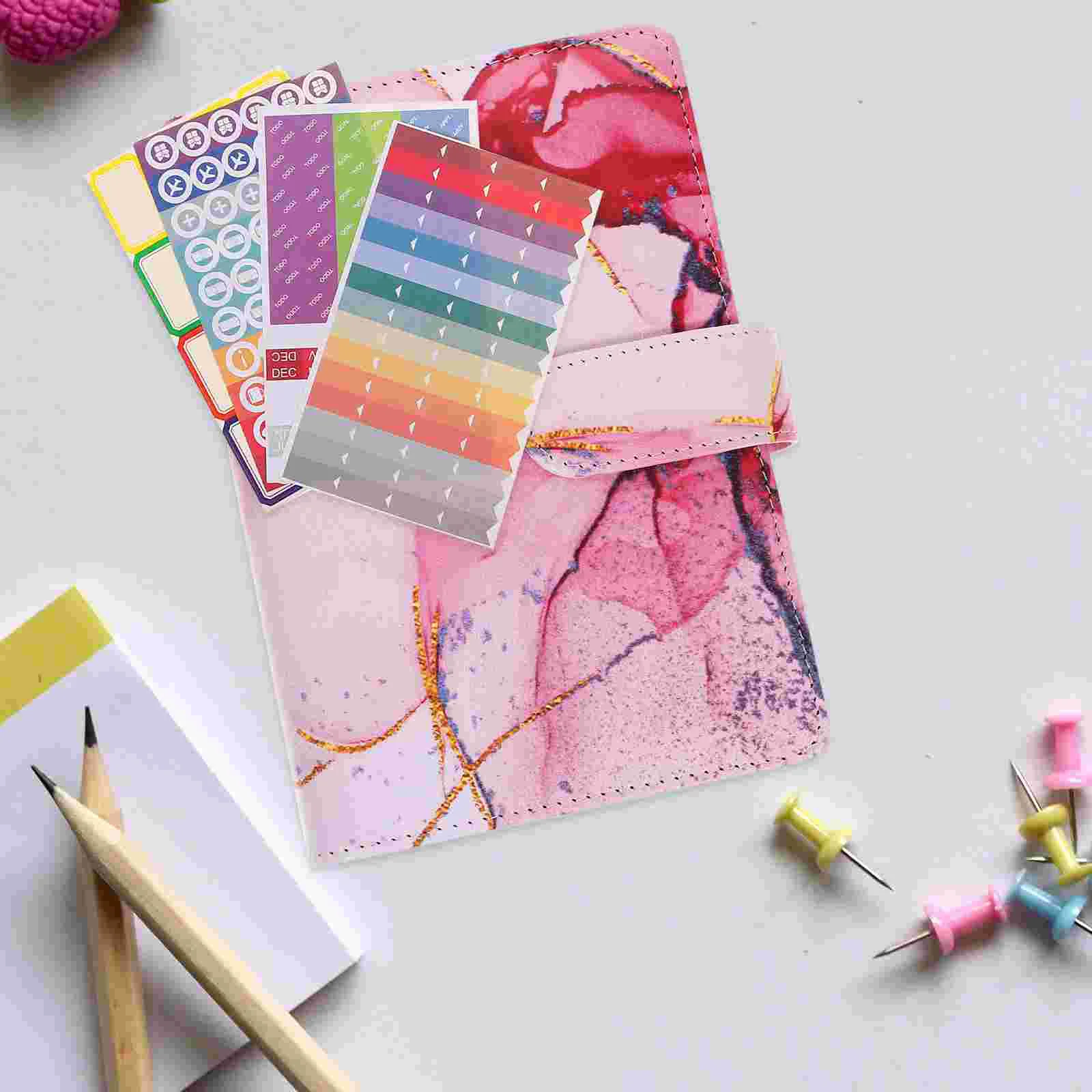 Loose Leaf Budget Book Notepad Binder Money Saving Supplies Planning Notebook Planner for Notebooks