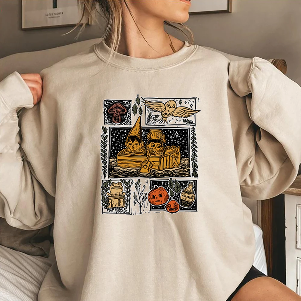 Pottsfield Harvest Festival Sweatshirt Over The Garden Wall Hoodie Unisex Halloween Pumpkin OTGW Autumn Harvest Fall Sweatshirts