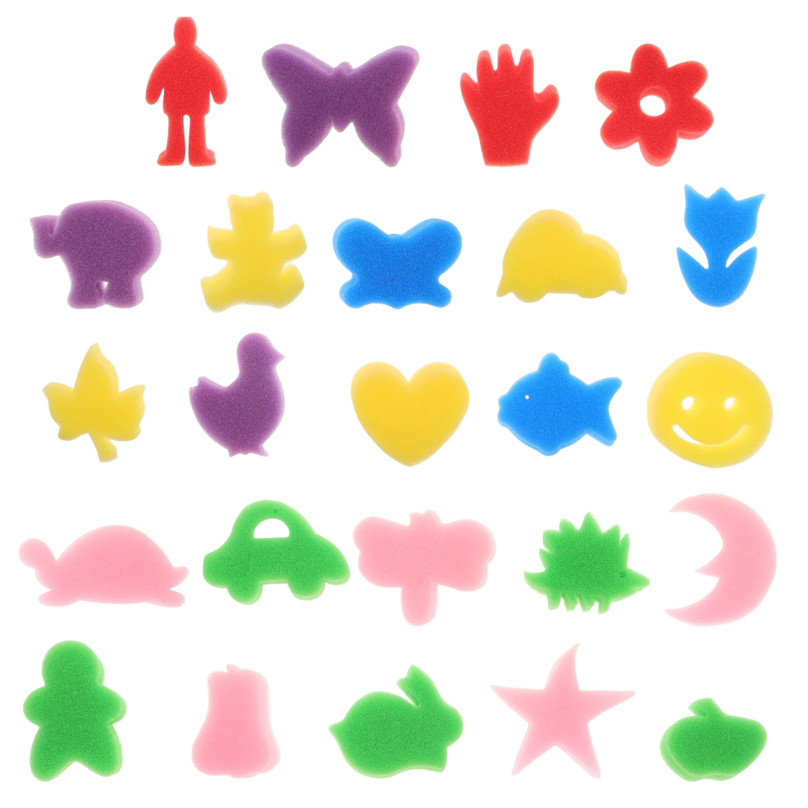 

Набор из 24 разноцветных искусственных элементов (случайный цвет)