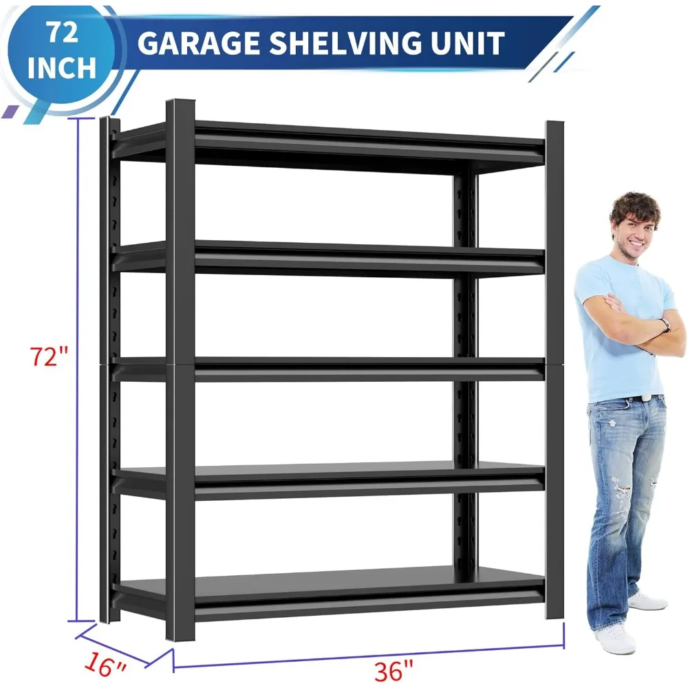 2 Set Garage Shelving Unit 3