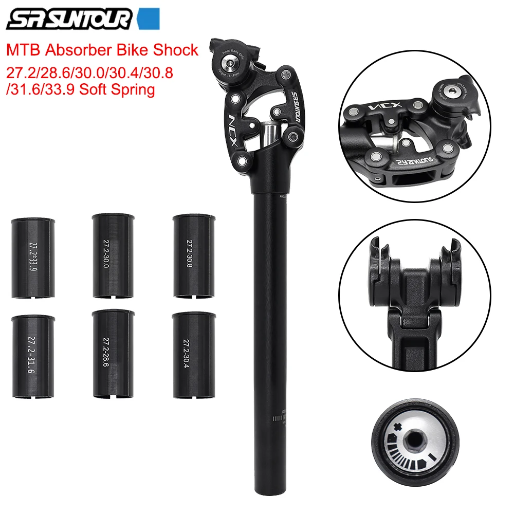 NCX Bicycle Shock Absorber Seatpost 27.2 28.6 30.0 30.4 30.8