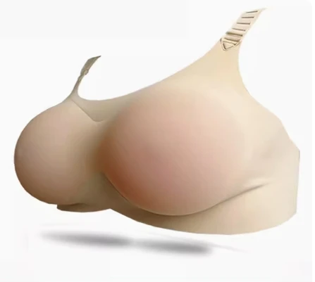 CD bra man's realistic fake breast silicone fake breast forms underwear insert false round breast crossdresser boobs